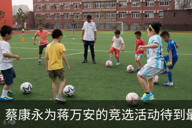 蔡康永为蒋万安的竞选活动待到最后，称赞活动很成功